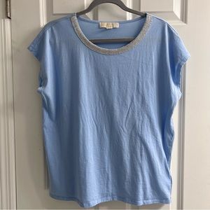 MICHAEL Michael Kors Light Blue Top